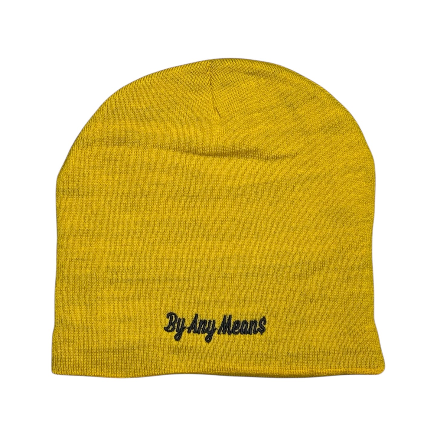 Yellow & Gold “BAM” Beanie